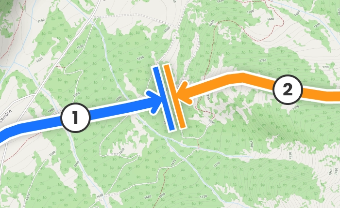 Fusion de parcours