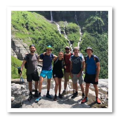 Equipe OpenRunner sortie au cirque de Sixt Fer à Cheval