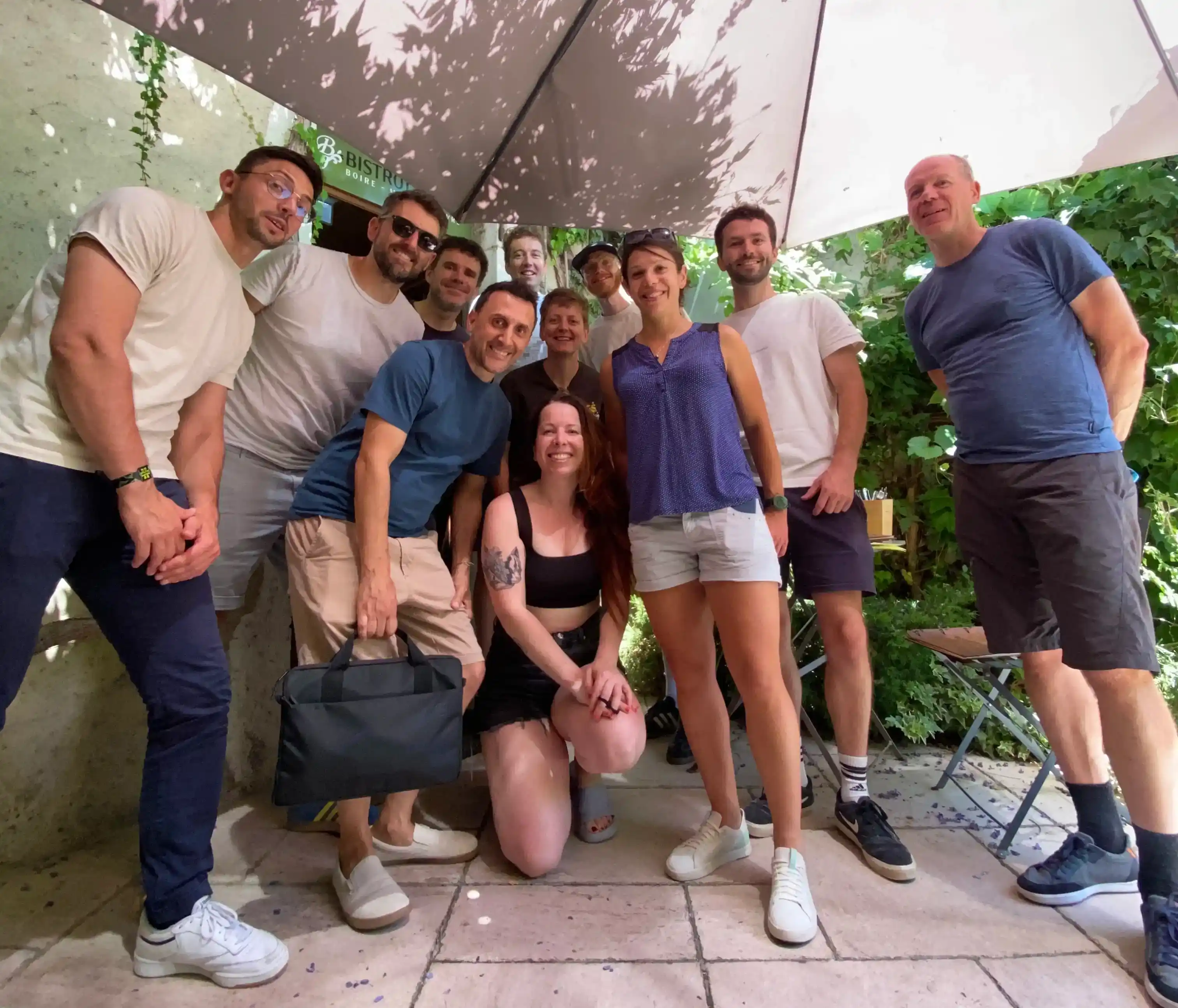 Equipe OpenRunner sortie au restaurant